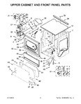 Diagram for 04 - Upper Cabinet And Front Panel Parts