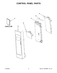 Diagram for 02 - Control Panel Parts