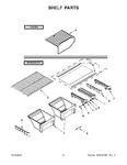 Diagram for 04 - Shelf Parts