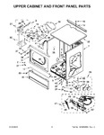 Diagram for 04 - Upper Cabinet And Front Panel Parts