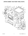 Diagram for 04 - Upper Cabinet And Front Panel Parts