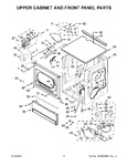 Diagram for 04 - Upper Cabinet And Front Panel Parts