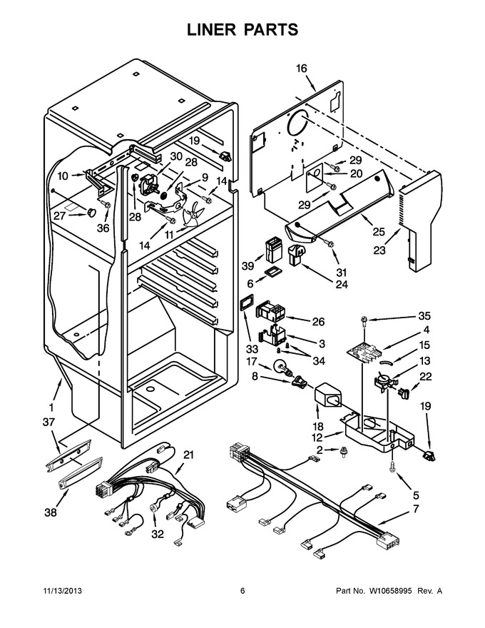 Diagram for M8RXCGFXW03