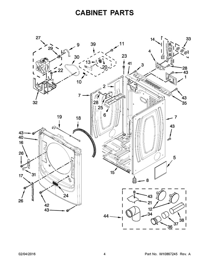 Diagram for MED8200FW0