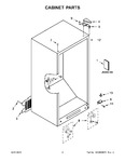 Diagram for 02 - Cabinet Parts