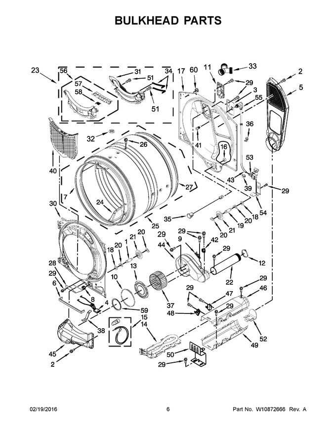 Diagram for YMED5500FW0