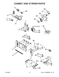 Diagram for 06 - Cabinet And Stirrer Parts