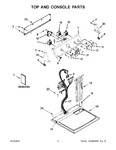 Diagram for 02 - Top And Console Parts