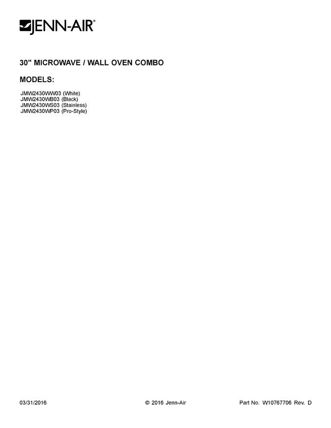 Diagram for JMW2430WB03