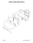 Diagram for 04 - Upper Oven Door Parts