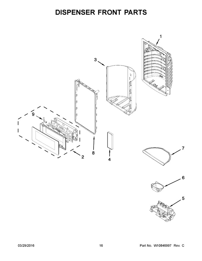 Diagram for MFX2876DRH01