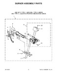 Diagram for 05 - Burner Assembly Parts