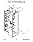 Diagram for 03 - Refrigerator Liner Parts