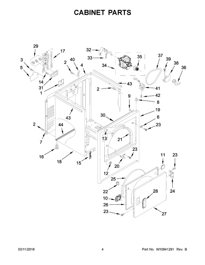 Diagram for MEDC215EW1