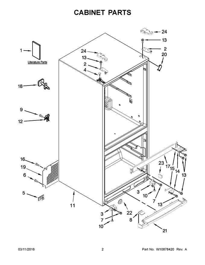 Diagram for MFB2055DRM01