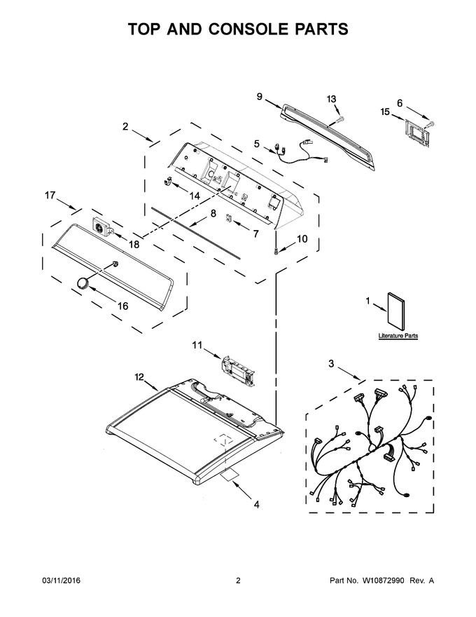 Diagram for MGDB855DW3