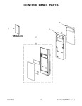 Diagram for 02 - Control Panel Parts