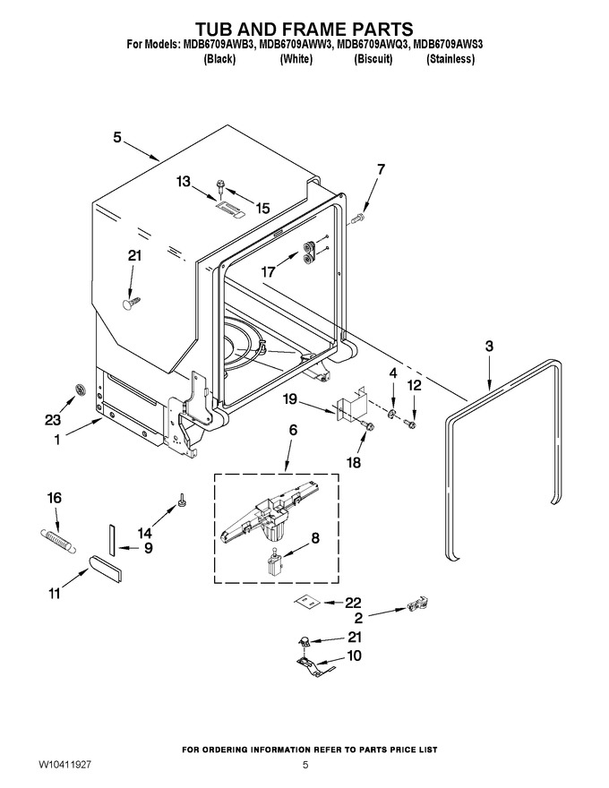 Diagram for MDB6709AWW3