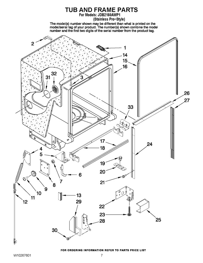 Diagram for JDB2150AWP1