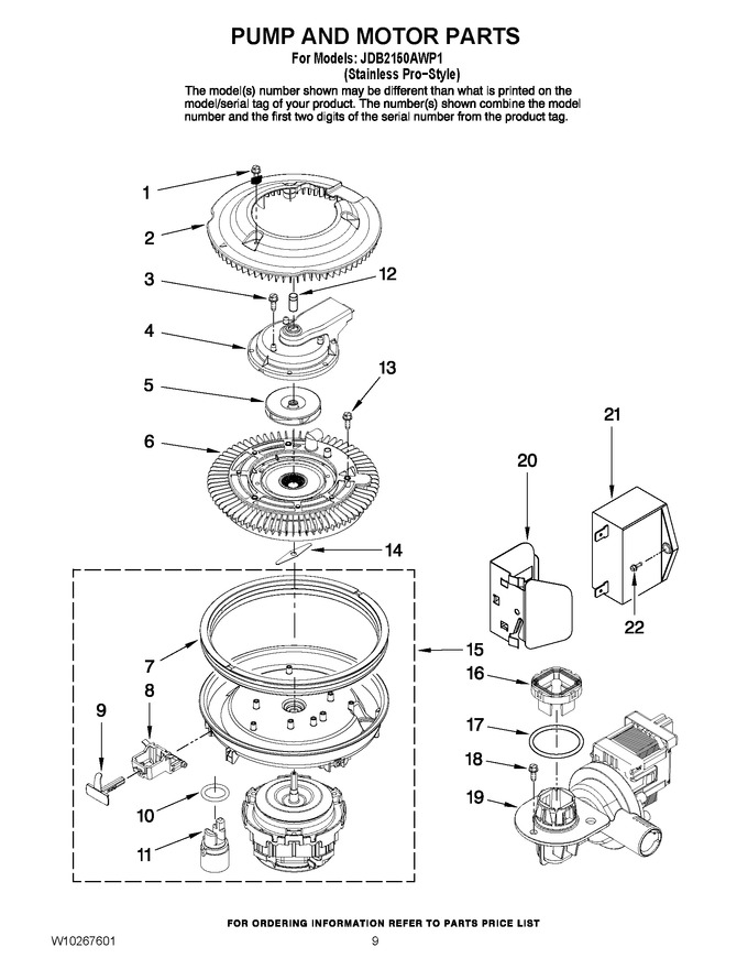 Diagram for JDB2150AWP1