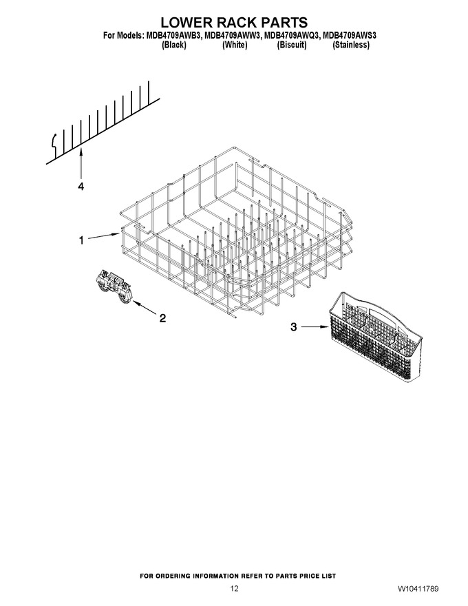 Diagram for MDB4709AWB3