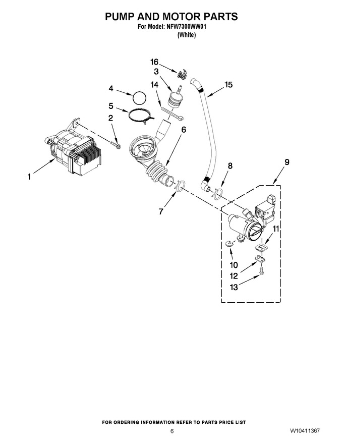 Diagram for NFW7300WW01