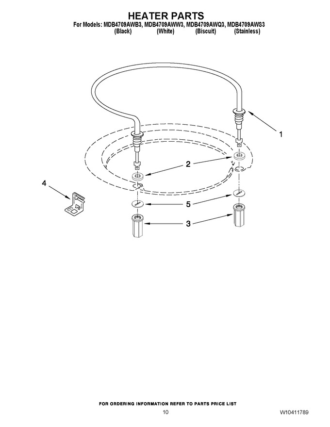 Diagram for MDB4709AWW3