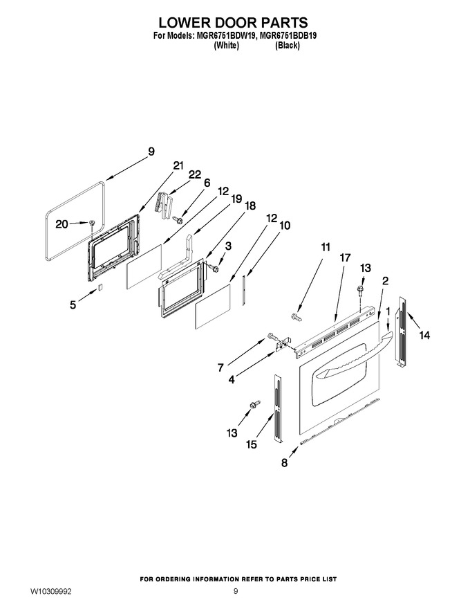 Diagram for MGR6751BDB19