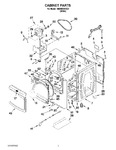 Diagram for 02 - Cabinet Parts