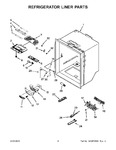 Diagram for 03 - Refrigerator Liner Parts