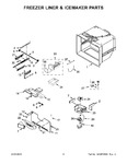 Diagram for 04 - Freezer Liner & Icemaker Parts