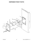 Diagram for 09 - Dispenser Front Parts