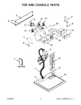 Diagram for 02 - Top And Console Parts