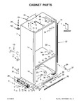 Diagram for 02 - Cabinet Parts