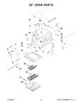 Diagram for 05 - 30" Oven Parts