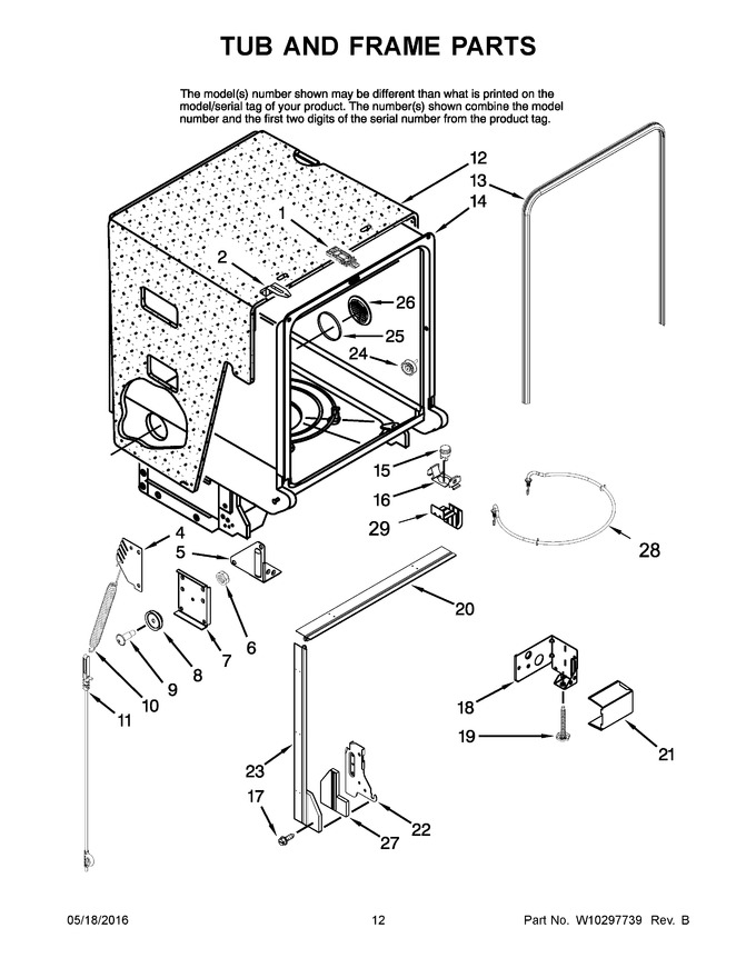 Diagram for MDBM601AWW3