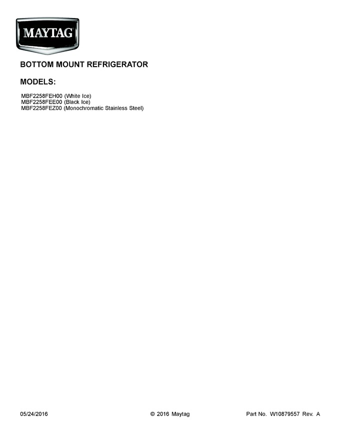 Diagram for MBF2258FEZ00