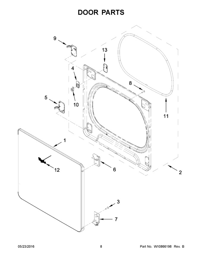 Diagram for MEDB855DW3