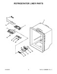 Diagram for 03 - Refrigerator Liner Parts