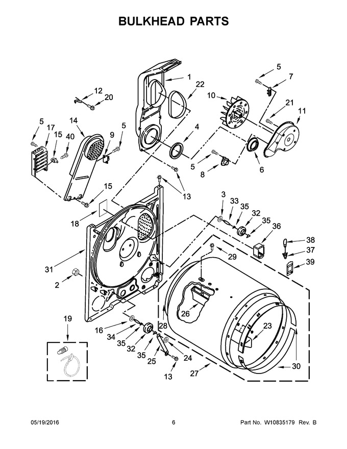 Diagram for NED4705EW1