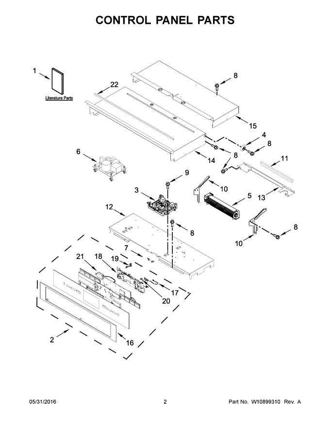 Diagram for JJW3430HP00