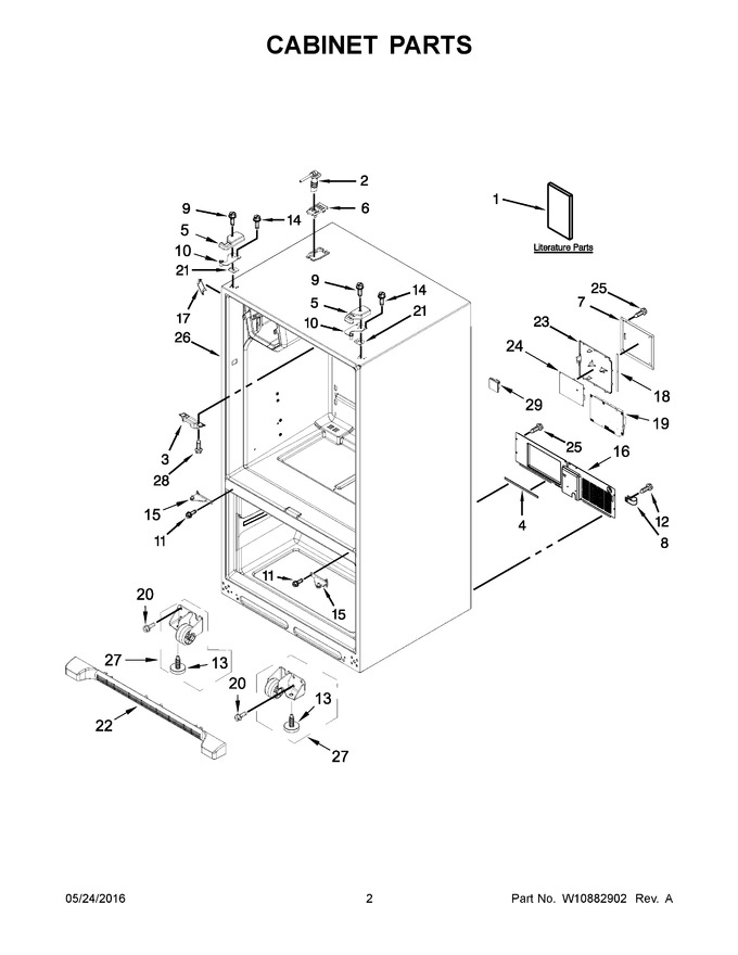 Diagram for MFI2570FEH00