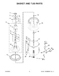 Diagram for 04 - Basket And Tub Parts