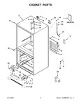 Diagram for 02 - Cabinet Parts