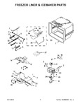 Diagram for 04 - Freezer Liner & Icemaker Parts