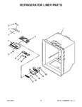 Diagram for 03 - Refrigerator Liner Parts