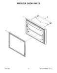 Diagram for 06 - Freezer Door Parts