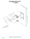 Diagram for 08 - Dispenser Front Parts