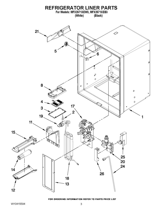 Diagram for MFX2571XEB3