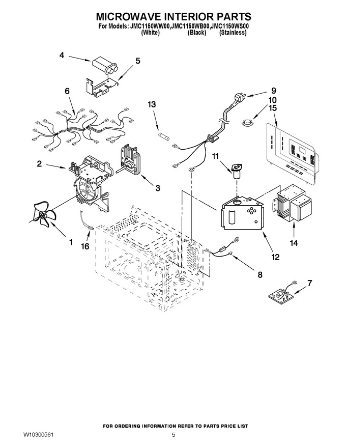 Diagram for JMC1150WB00